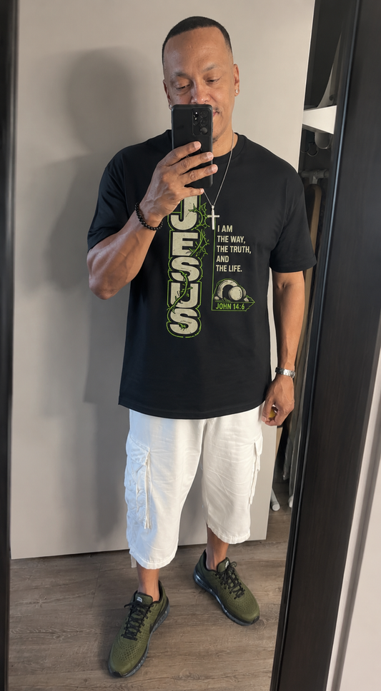 Jesus | John 14:6 Premium Comfort Colors® Christian Unisex T-Shirt